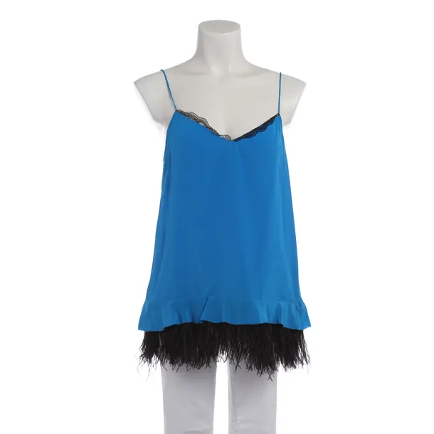 Top, in Blue, Silk, Dorothee Schumacher