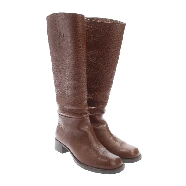 Boots in Brown, , Prada