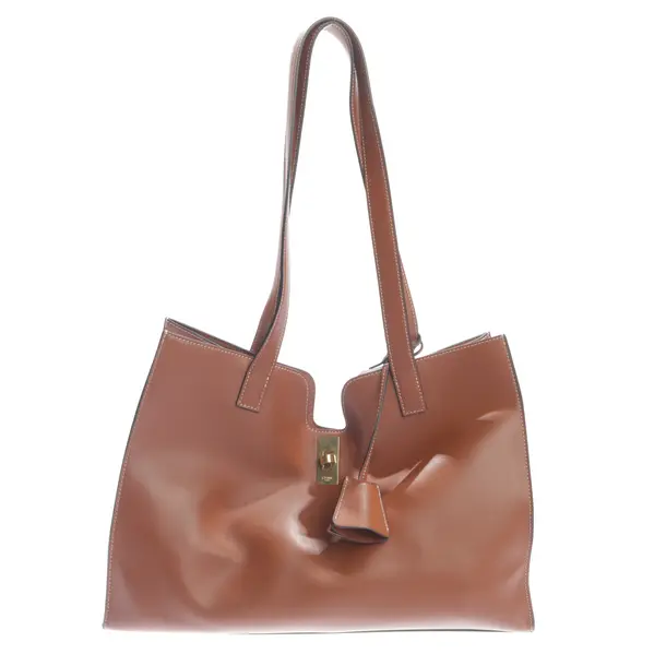 Schultertasche, in Braun, Leder, Céline