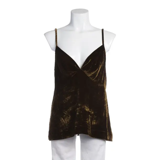 Top in Braun, Viskose, Dries van Noten