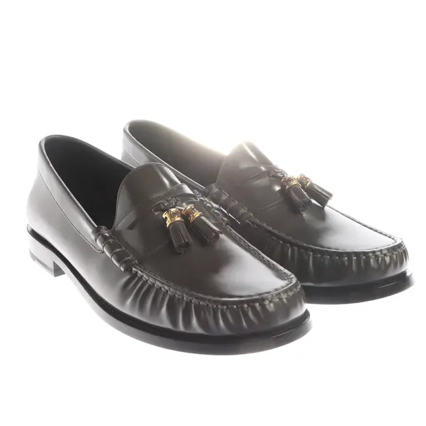 Loafers, in Dark Gray, Céline