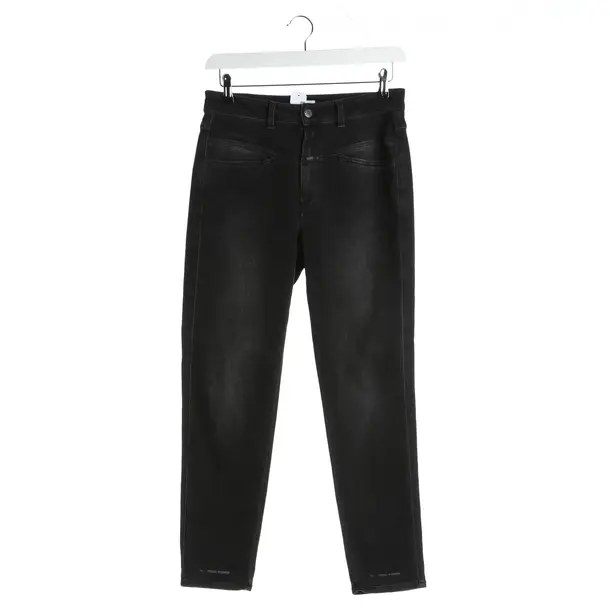 Bootcut Jeans in Black, Cotton, Closed