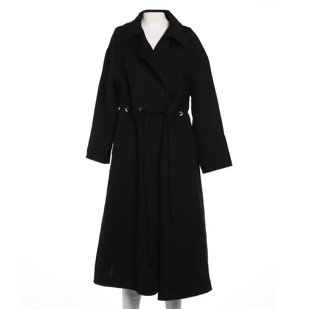 Übergangsmantel, in Schwarz, Wolle, Ba&sh