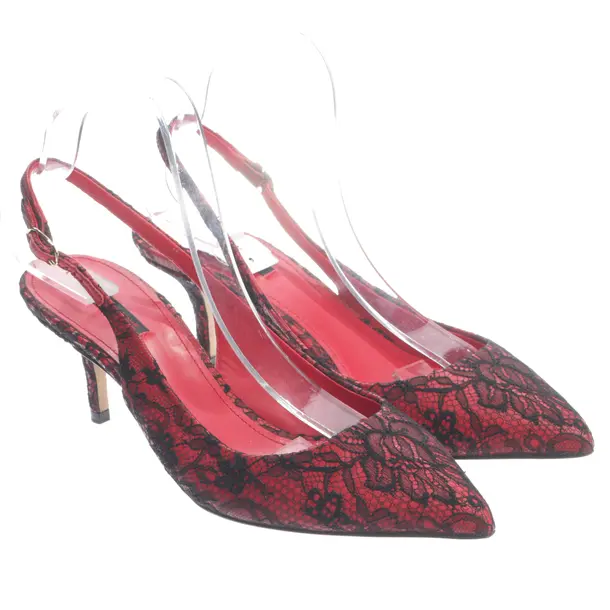 Slingbacks in Red, , Dolce & Gabbana