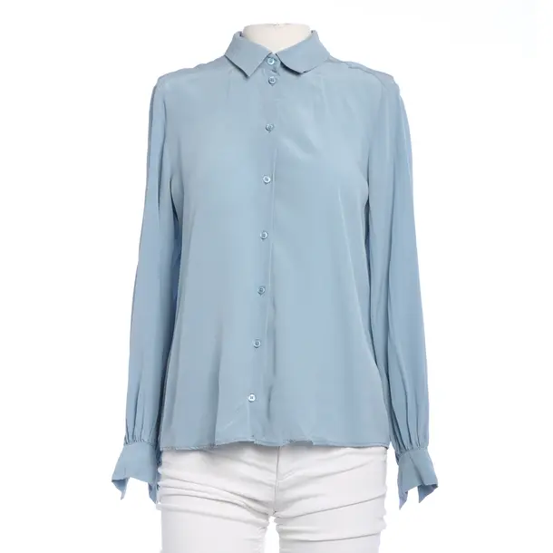 Blouse in Blue, Silk, Max Mara