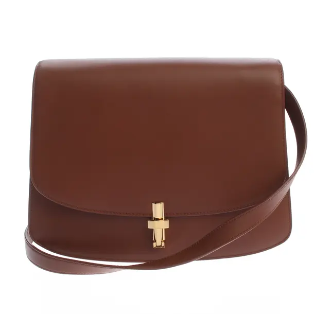 Shoulder Bag, in Brown, Leather, The Row