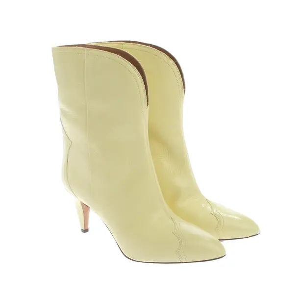 Stiefeletten in Gelb, , Isabel Marant
