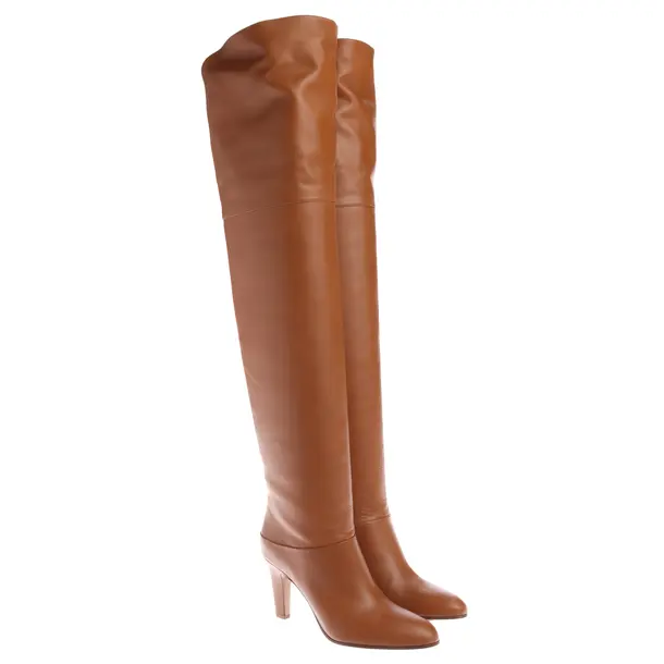 Over-The-Knee Boots in Brown, , Chloé