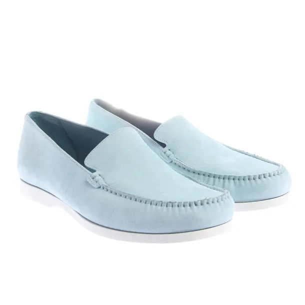 Mocassini, in Azzurro, Manolo Blahnik