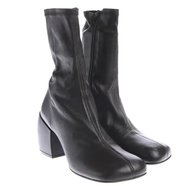 Stivaletti, in Marrone scuro, Dries van Noten