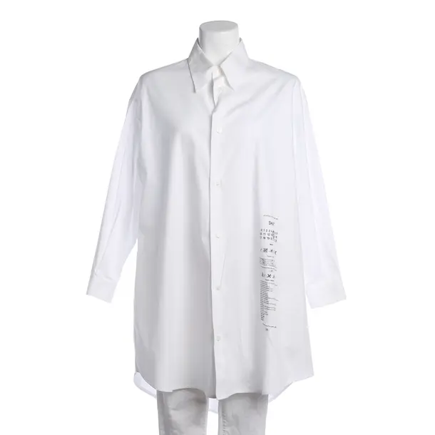 Tunic, in White, Cotton, Maison Martin Margiela
