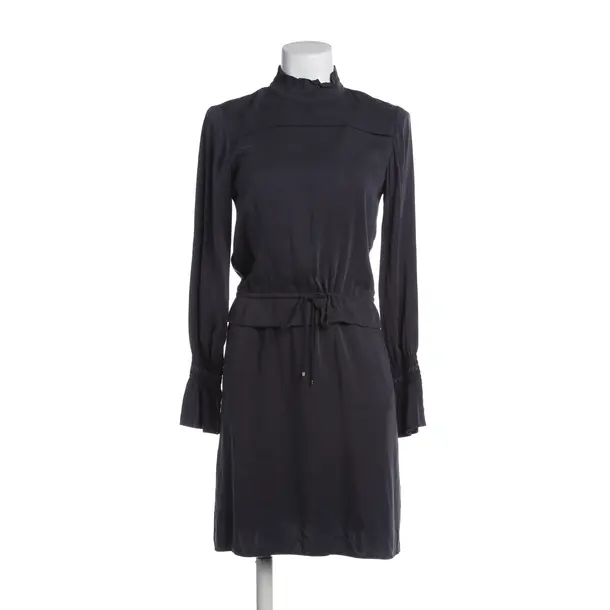 Kleid, in Navy, Viskose, Hugo Boss Orange