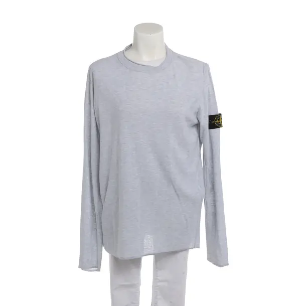 Shirt, in Light Gray, Cotton, Stone Island