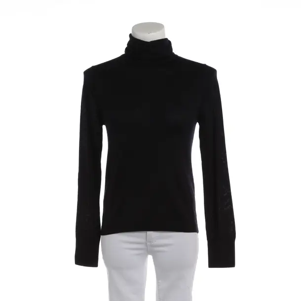 Pullover in Schwarz, Wolle, Allude