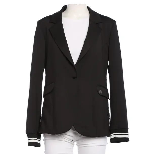 Blazer in Black, Polyester, Elias Rumelis