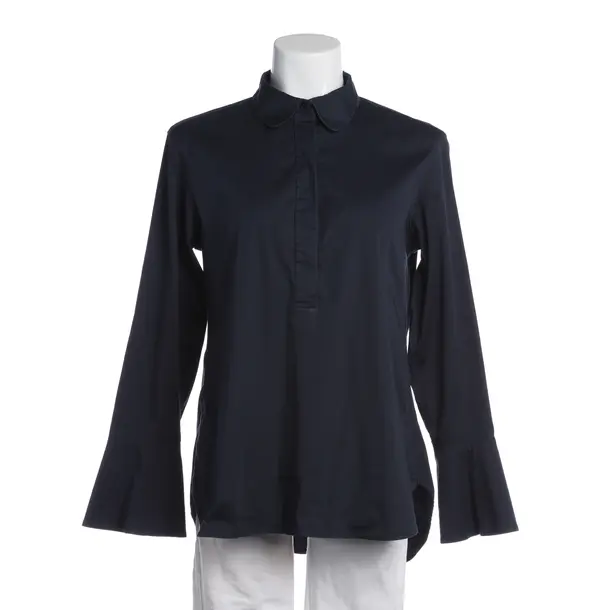 Bluse in Blau, Baumwolle, Lis Lareida
