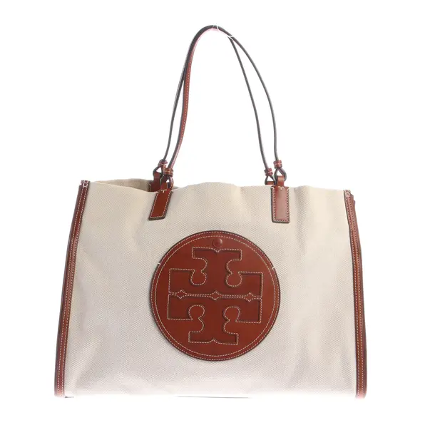 Shopper, in Beige, Baumwolle, Tory Burch