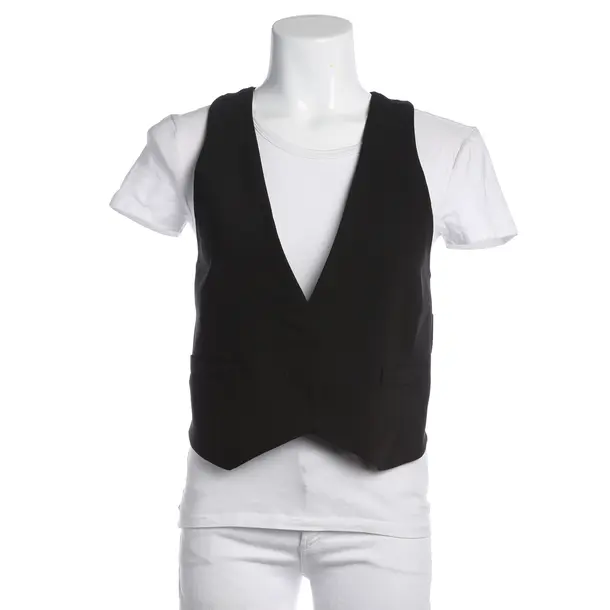 Vest in Black, Wool, Dorothee Schumacher