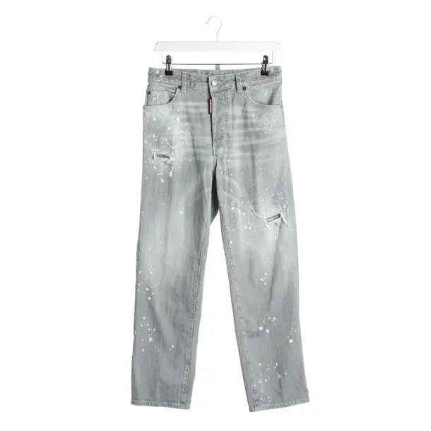 Slim Fit Jeans in Gray, Cotton, Dsquared