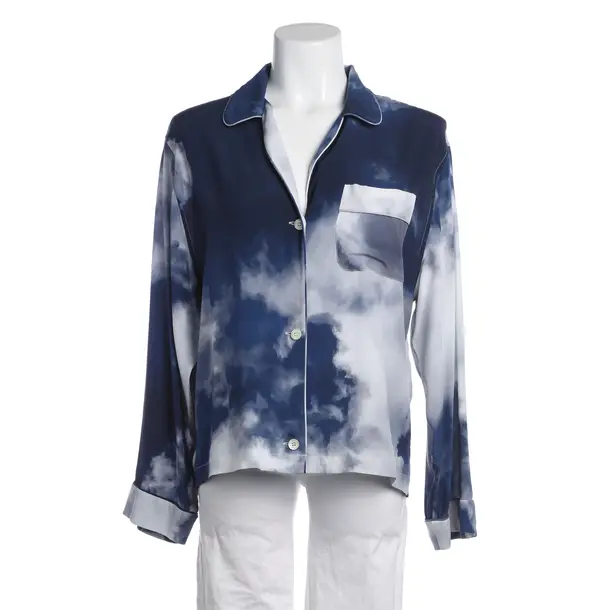 Bluse, in Mehrfarbig, Seide, Alexander McQueen