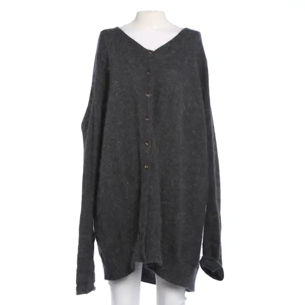 Strickjacke in Grau, Polyamid, American Vintage