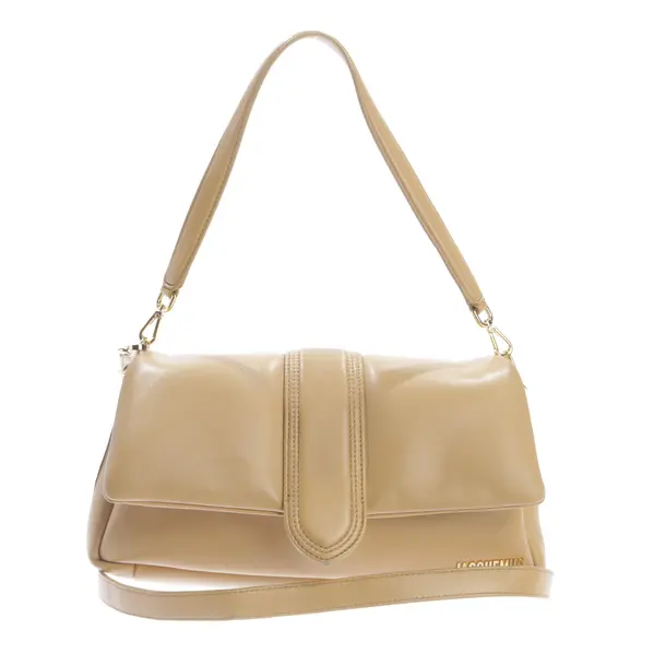 Shoulder Bag, in Beige, Leather, Jacquemus