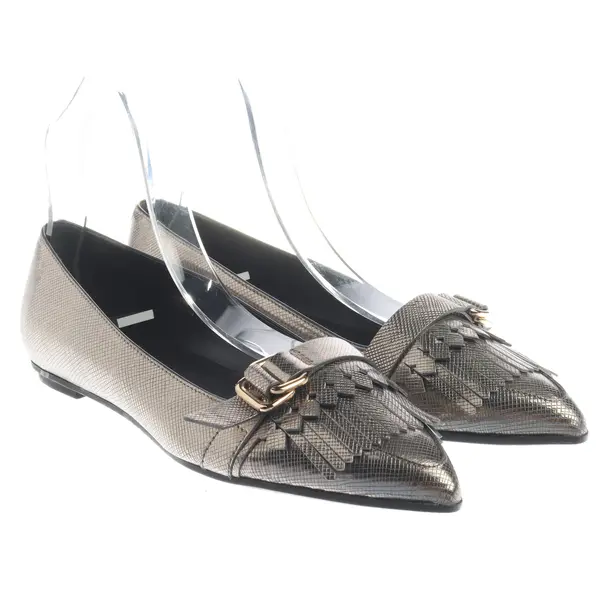 Ballet Flats, in Silver, Tod´s