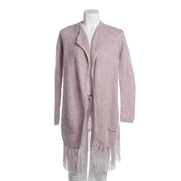 Cardigan, in Lavanda, Lana, Fiore