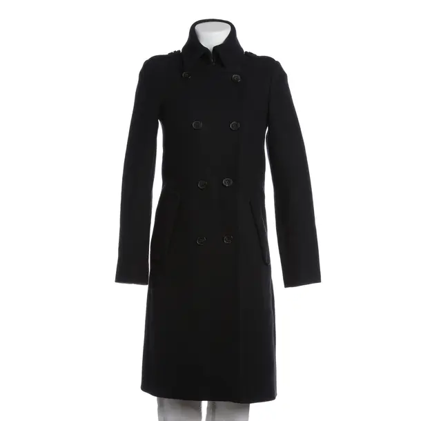 Mid-Season Coat in Blue, Wool, Drykorn