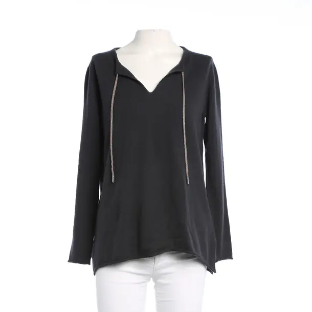 Maglione, in Grigio scuro, Cachemire, Emisfero