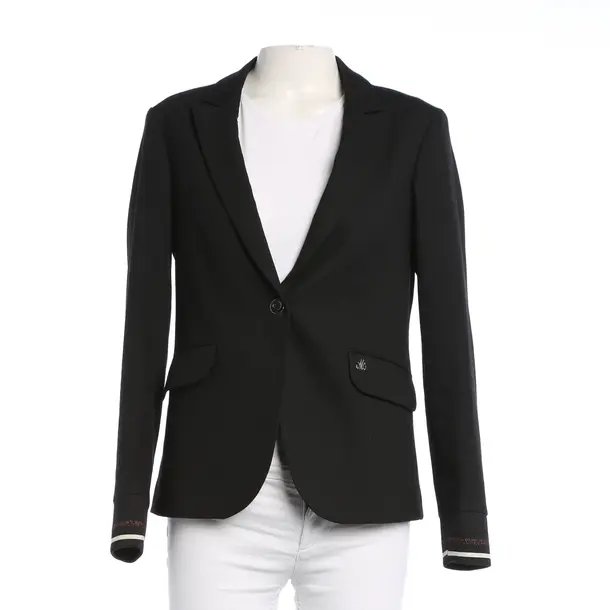 Blazer, in Black, Polyester, Mos Mosh