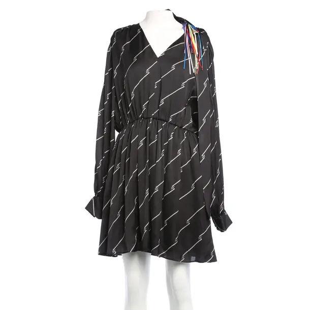 Kleid in Schwarz, Polyester, MSGM