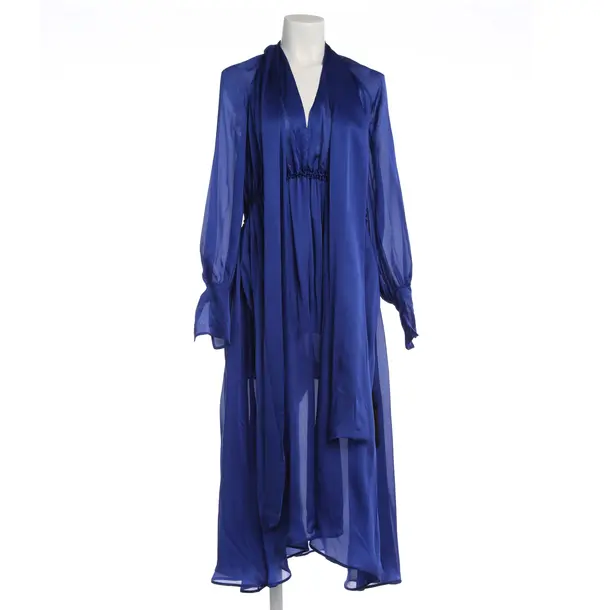 Cocktailkleid in Blau, Seide, Petar Petrov