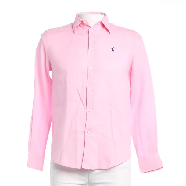 Bluse in Rosa, Leinen, Polo Ralph Lauren