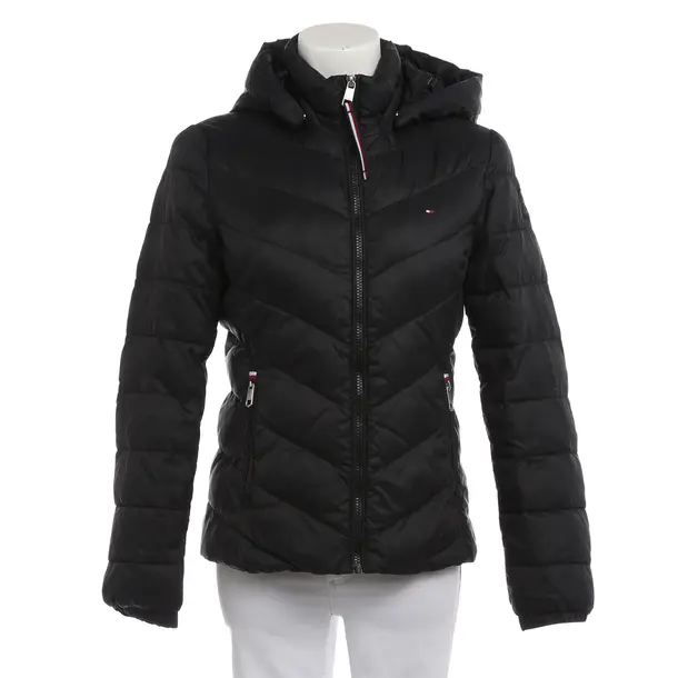 Mid-Season Jacket in Black, Polyamide, Tommy Hilfiger