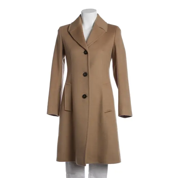 Mid-Season Coat in Brown, Wool, Max Mara
