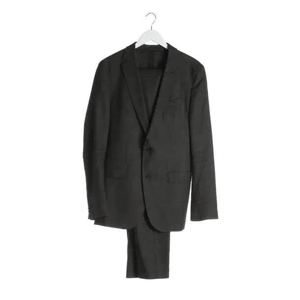 Suit, in Dark Gray, Wool, Hugo Boss Black Label