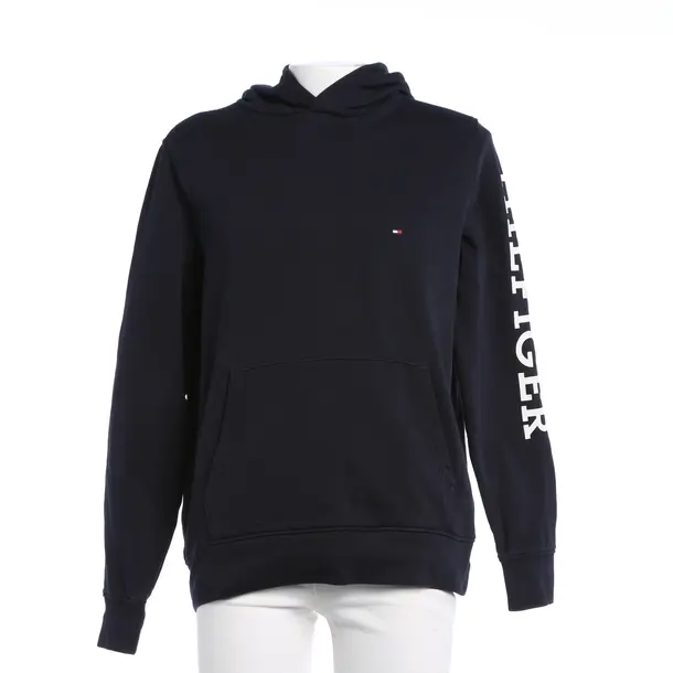 Hoodie in Blau, Baumwolle, Tommy Hilfiger