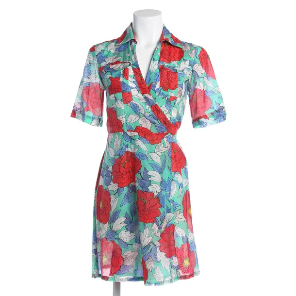 Dress, in Multicolored, Cotton, Diane von Furstenberg