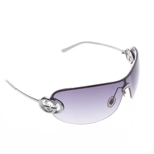 Sunglasses, in Silver, Synthetic, Gucci