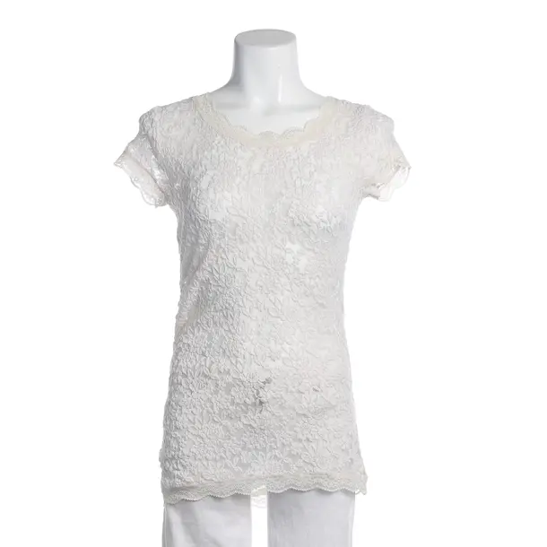 Top, in White, Cotton, Marc Cain