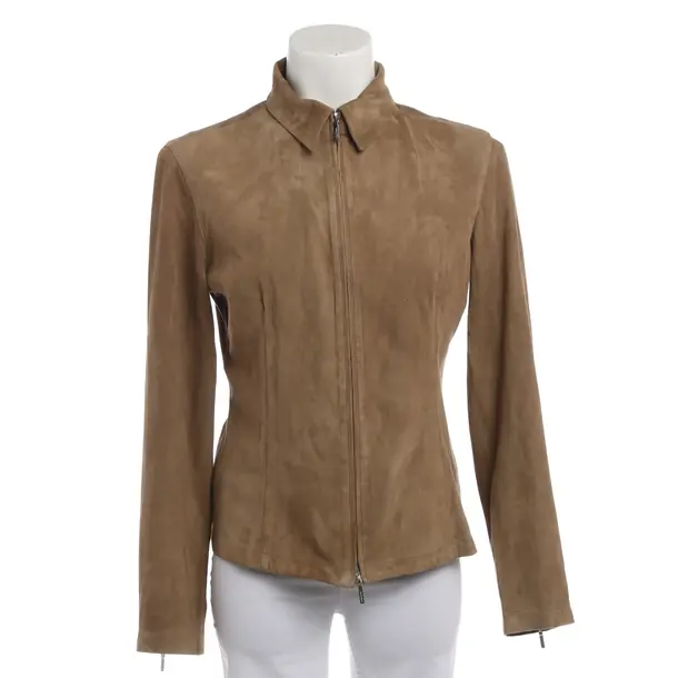 Lederjacke in Braun, Leder, Jil Sander