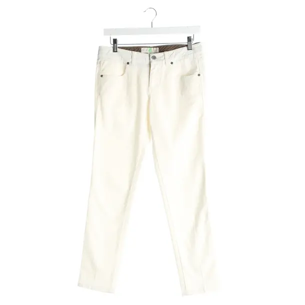 Hose in Weiß, Baumwolle, Stella McCartney