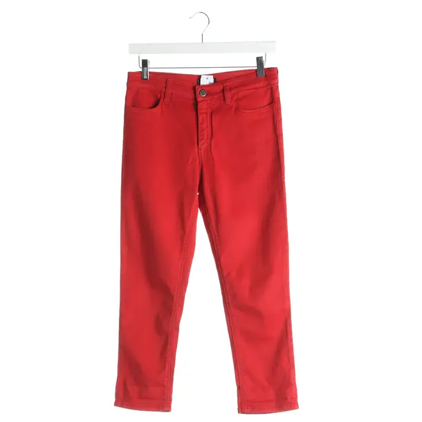 Pantaloni, in Rosso, Cotone, Prada