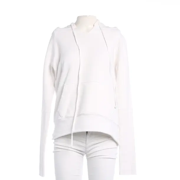 Hoodie in White, Cotton, Nili Lotan