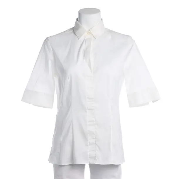 Bluse in Weiß, Baumwolle, Hugo Boss Black Label