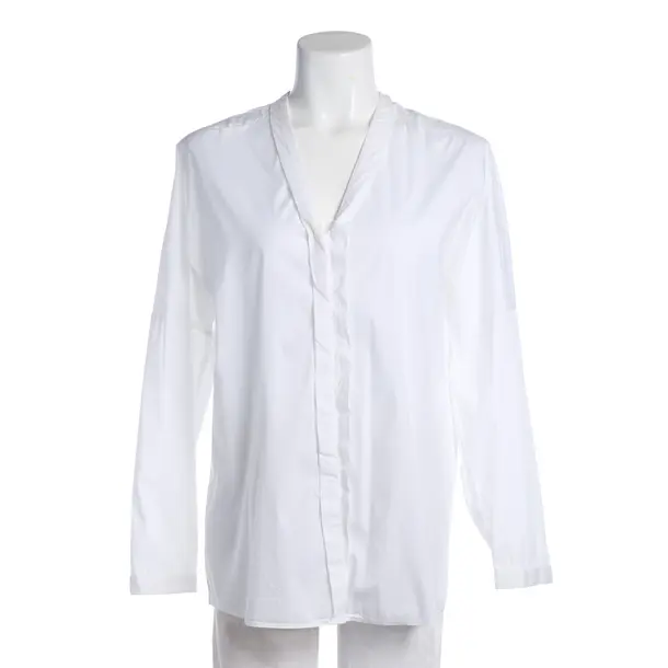 Blouse in White, Cotton, Marc Cain