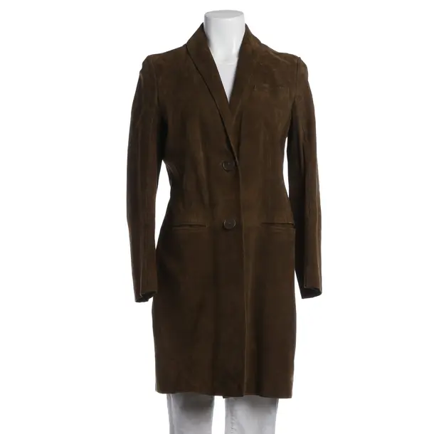 Cappotto in pelle, in Marrone, Pelle, Windsor