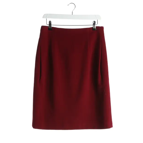 Skirt in Red, Wool, Jil Sander