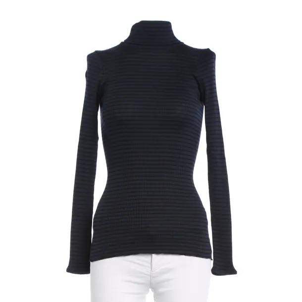 Long Sleeve Shirt, in Navy, Silk, Rosemunde